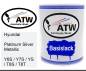 Preview: Hyundai, Platinum Silver Metallic, Y6S / Y7S / YS / T8S / T8T: 1L Lackdose, von ATW Autoteile West.